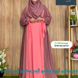 Extra koti, Borkha & Hijab Stylish Les Stone Dubai Chery Borkha 2515